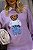 Blusa de Tricot Feminina Ursinho Teddy Premium Lilás - Imagem 2