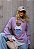 Blusa de Tricot Feminina Ursinho Teddy Premium Lilás - Imagem 1