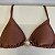 Cortininha 014 com bojo removível solar + calcinha fita 013 o marrom - Imagem 3