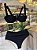 Top aro 815 meia taça drapeado + calcinha hot pants 151 - Imagem 1