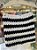 Saia dual color Off white e preto Crochê handmad - Imagem 2