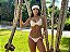 Top 093 aro corrente ouro plisse off + calcinha fru-fru - Imagem 3