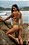 Top cortininha Ilhabela com aplicacao + calcinha semi hot pants shine militar - Imagem 3