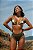 Top cortininha Ilhabela com aplicacao + calcinha semi hot pants shine militar - Imagem 4
