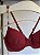 Top 093 aro acessório dourado conchas alça + calcinha asa delta Tulum vermelho - Imagem 2