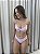 Top aro 093 com detalhes alças miçangas Sweet rose + calcinha 005 lateral larga - Imagem 5