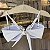 Top aro 020 com bojo fixo + calcinha lacinho off white Aspen - Imagem 5