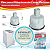 PÉS PARA BRASTEMP CONSUL ELECTROLUX - QUALITY (GRANDE) - Imagem 1