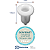 Bucha da Dobradiça da Porta Original Electrolux - Código A18619201 / 41002295 - Reparo para Folga e Rangido - Imagem 1