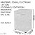 Capa Protetora para Lavadora Brastemp, Consul e Dako (7kg a 11kg) – Branca F2001 - Imagem 1