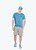 Camiseta básica Blue Celeste Stone com Silk - Imagem 2