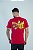 CAMISETA BÁSICA COM SILK - VERMELHO MASCULINA - Imagem 1