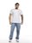 CAMISETA BÁSICA COM SILK - BRANCA MASCULINA - Imagem 2