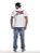 CAMISETA BÁSICA COM SILK - BRANCA MASCULINA - Imagem 1