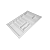 Porta Talheres Branco 73 x 48cm FGV - Imagem 1