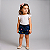 Short Jeans Infantil Pom Pom – Ref. 11 - Imagem 1