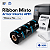 Ribbon misto Armor Inkanto APR1 110mm x 74 Externo 1/2 Pol Para Impressora Térmica Zebra Argox Elgin - Imagem 2