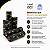 Kit Combo Ribbon 110x74 Cera Armor Inkanto AWR1 Externo Para Etiqueta Couché 1/2 Pol Para Impressora Térmica Zebra Argox Elgin - Imagem 2