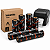 Ribbon Resina Armor Inkanto AXR-1 110mmx74m em Kits externo para etiqueta BOPP 1/2 Pol Para Impressora Térmica Zebra Argox Elgin - Imagem 1