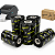 Ribbon cera Armor Inkanto AWR-1 110mmx450m em Kits Externo para etiqueta Couche 1 Pol Para Impressora Térmica - Imagem 1
