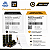 Kit Advance 20 rolos Etiqueta Couche s/serrilha 100mmx100mm - brinde 08 rolos de Ribbon Armor-Inkanto Cera AWR1 110x74mm - Imagem 5