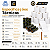 Kit Advance 20 rolos Etiqueta Couche s/serrilha 100mmx100mm - brinde 08 rolos de Ribbon Armor-Inkanto Cera AWR1 110x74mm - Imagem 2