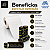 Kit Lite 15 rolos Etiqueta Couche s/serrilha 100mmx150mm - brinde 06 rolos de Ribbon Armor-Inkanto Cera AWR1 110x74mm - Imagem 5