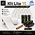 Kit Lite 15 rolos Etiqueta Couche s/serrilha 100mmx150mm - brinde 06 rolos de Ribbon Armor-Inkanto Cera AWR1 110x74mm - Imagem 1