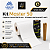 Kit Master 50 rolos Etiqueta Couche s/serrilha 100mmx150mm - brinde 20 rolos de Ribbon Armor Inkanto Cera AWR1 110x74mm - Imagem 1
