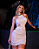 VESTIDO SHADOW GLAM REVEILLON - Imagem 1