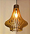 Luminária Pendente Luxo em MDF - Design Elegante - Imagem 2