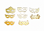 Kit 10 Apliques Máscaras Carnaval Acrílico - Imagem 2