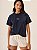 t-shirt regular marinho BRSL - Imagem 1
