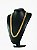 Corrente grumet dupla 12mm-banhado a ouro 18k - Imagem 1