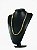 Corrente cadeado 12mm-banhado a ouro 18k - Imagem 1
