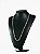 Corrente cadeado 8mm-banhado a ouro 18k - Imagem 1