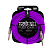 Cabo Para Instrumento P10/p10 Ernie Ball Flex Roxo 6 Metros - Imagem 1
