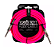 Cabo Para Instrumento P10/p10 Ernie Ball Flex Rosa 6 Metros - Imagem 1