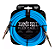 Cabo Para Instrumento P10/p10 Ernie Ball Flex Azul 6 Metros - Imagem 1