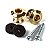 Kit De Roldana Strap Lock Dunlop Dual Design Gold - Imagem 1