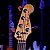 Baixo 5 Cordas Fender American Deluxe Jazz Bass V Amber - Imagem 5