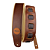 Correia Para Guitarra, Baixo E Violão Basso Couro Marrom CLA54 - Imagem 1