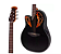 Violão Canhoto Ovation Celebrity Elite Mid Cutaway Black - Imagem 1