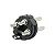 Plug Xlr Cannon Macho Profissional Metal Preto - Imagem 4