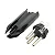 Plug Xlr Cannon Macho Profissional Metal Preto - Imagem 5