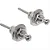 Strap Lock Trava Correia Guitarra Baixo Custom Sound Cromado - Imagem 3