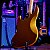 Baixo 4 Cordas JET JJB-300 GD R Jazz Bass Gold - Imagem 9