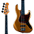 Baixo 4 Cordas JET JJB-300 GD R Jazz Bass Gold - Imagem 1