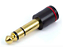 Conector Adaptador P2/p10 Stereo Profissional Preto - Imagem 1