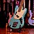 Baixo 4 Cordas Fender Mustang Bass Signature Jmj Daphne Blue - Imagem 1